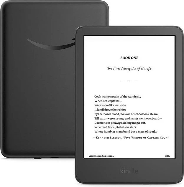 E-beri za branje 6" 11. generacija, 16 GB, Wi‑Fi, črn (Kindle)