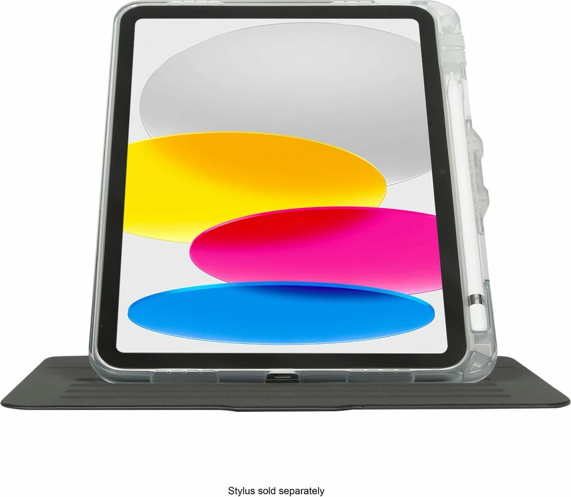 Ovitek Targus Versavu za iPad 10,9\", TPU, s pokrovom, prozoren