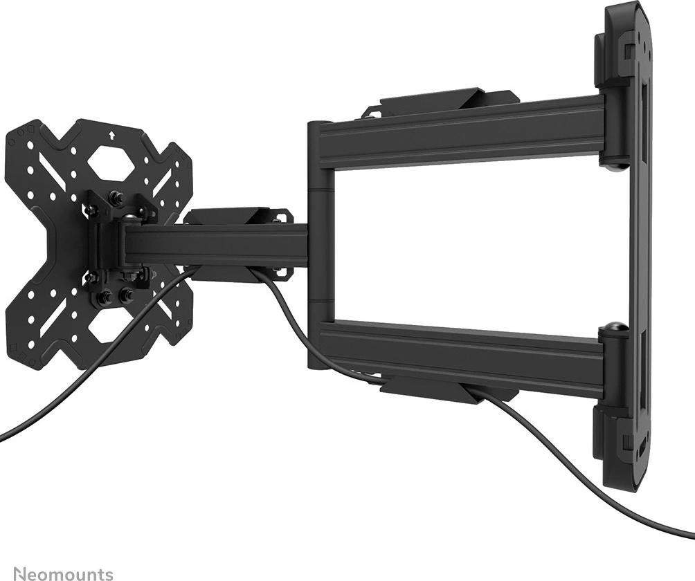 Stenski nosilec za zaslone do 55", Neomounts WL40S-850BL12, 100 x 100 mm - 200 x 200 mm, jeklo, črn