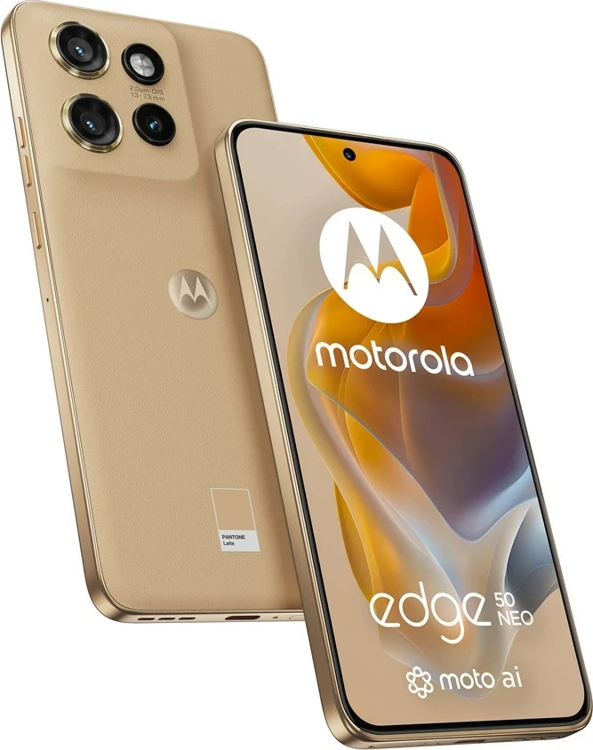 Pametni telefon Motorola Edge 50 Neo 5G, latte bež