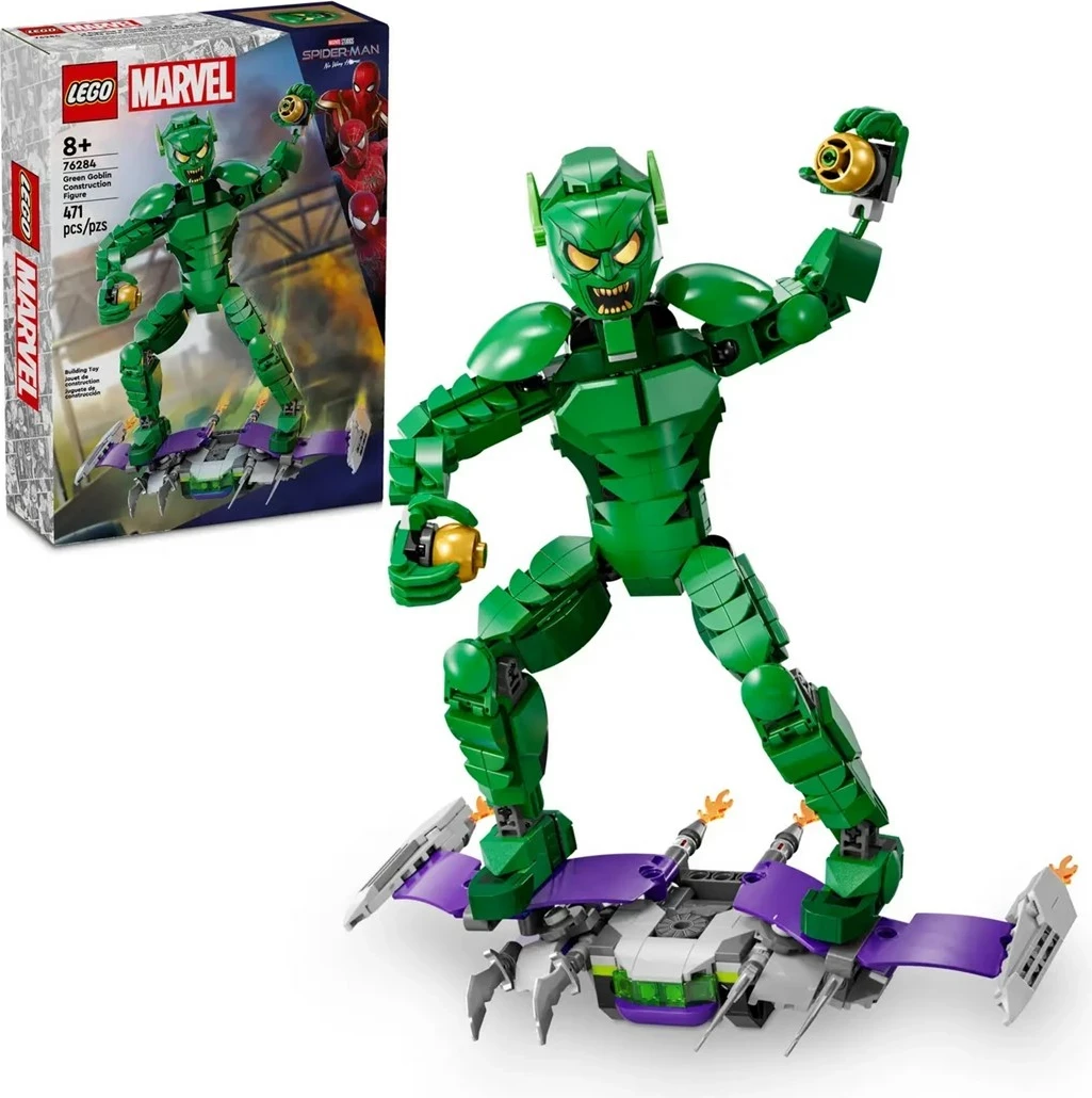Sestavljiva figura Green Goblin, LEGO Marvel 76284
