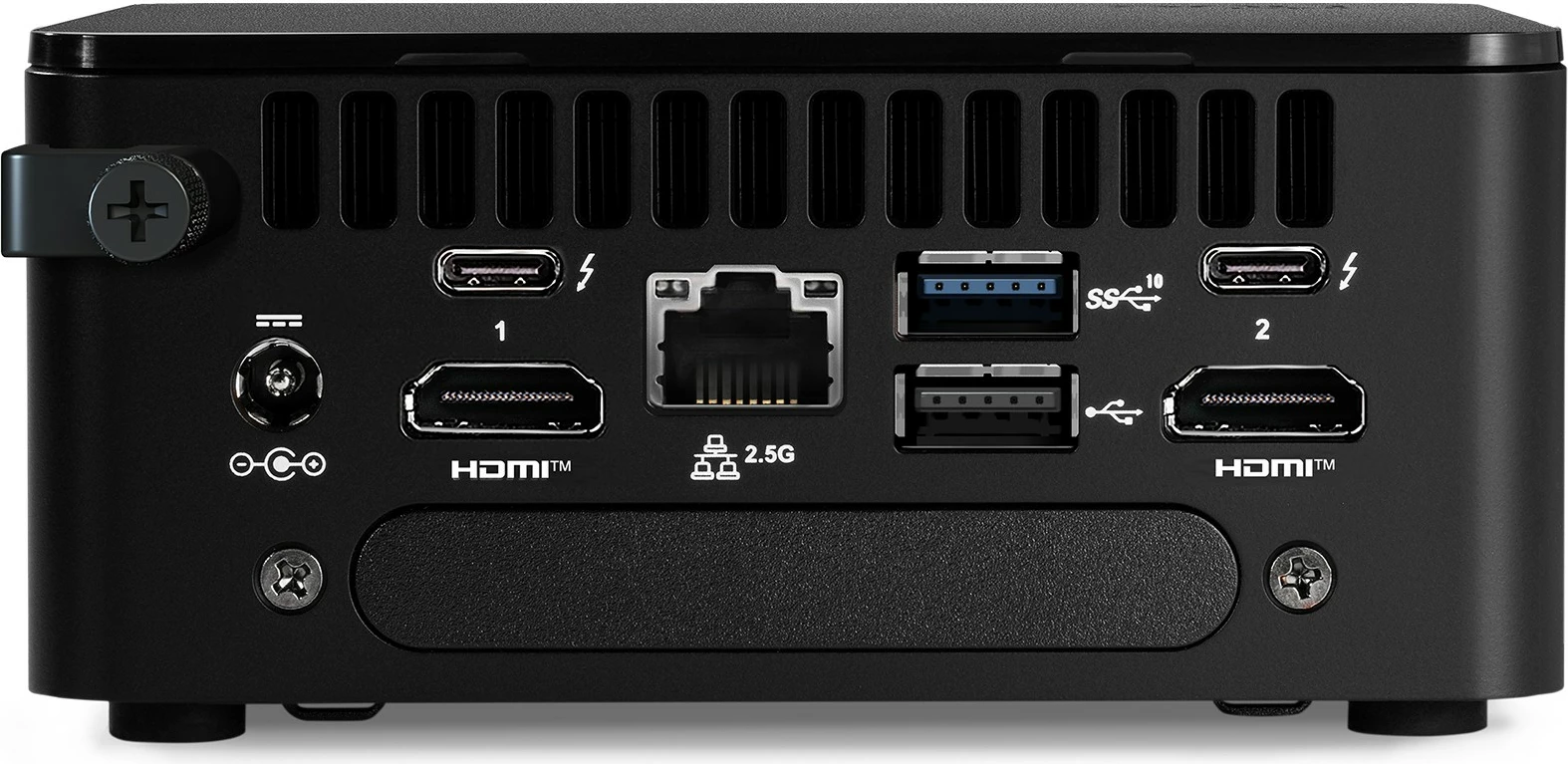 Mini računalnik barebone ASUS NUC 13 RNUC13ANHI700002I, DDR4-SDRAM, Ethernet LAN, Wi‑Fi 6E, 120 W, črn