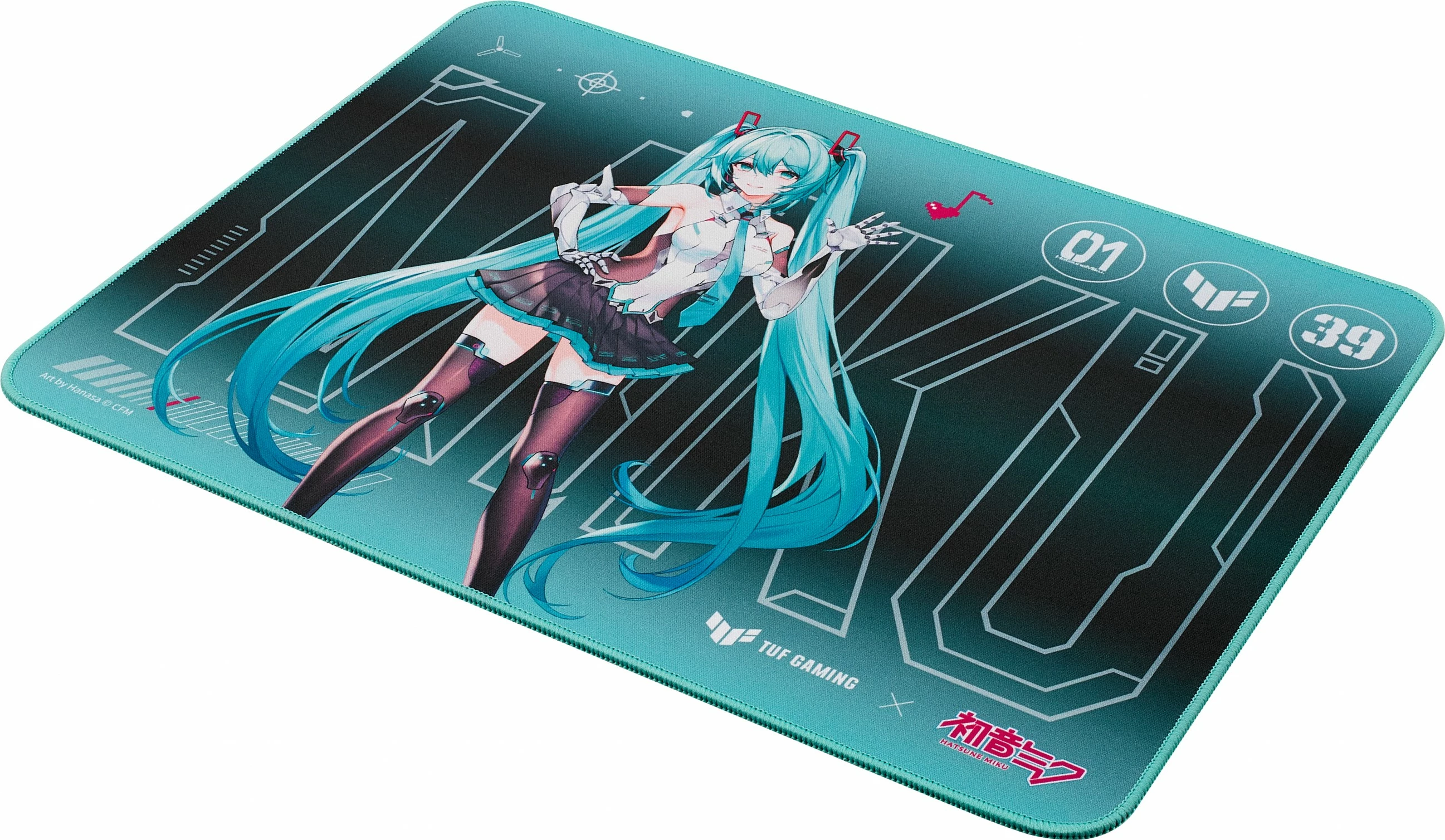 Podloga za miško TUF Gaming P1 Hatsune Miku Edition, ASUS