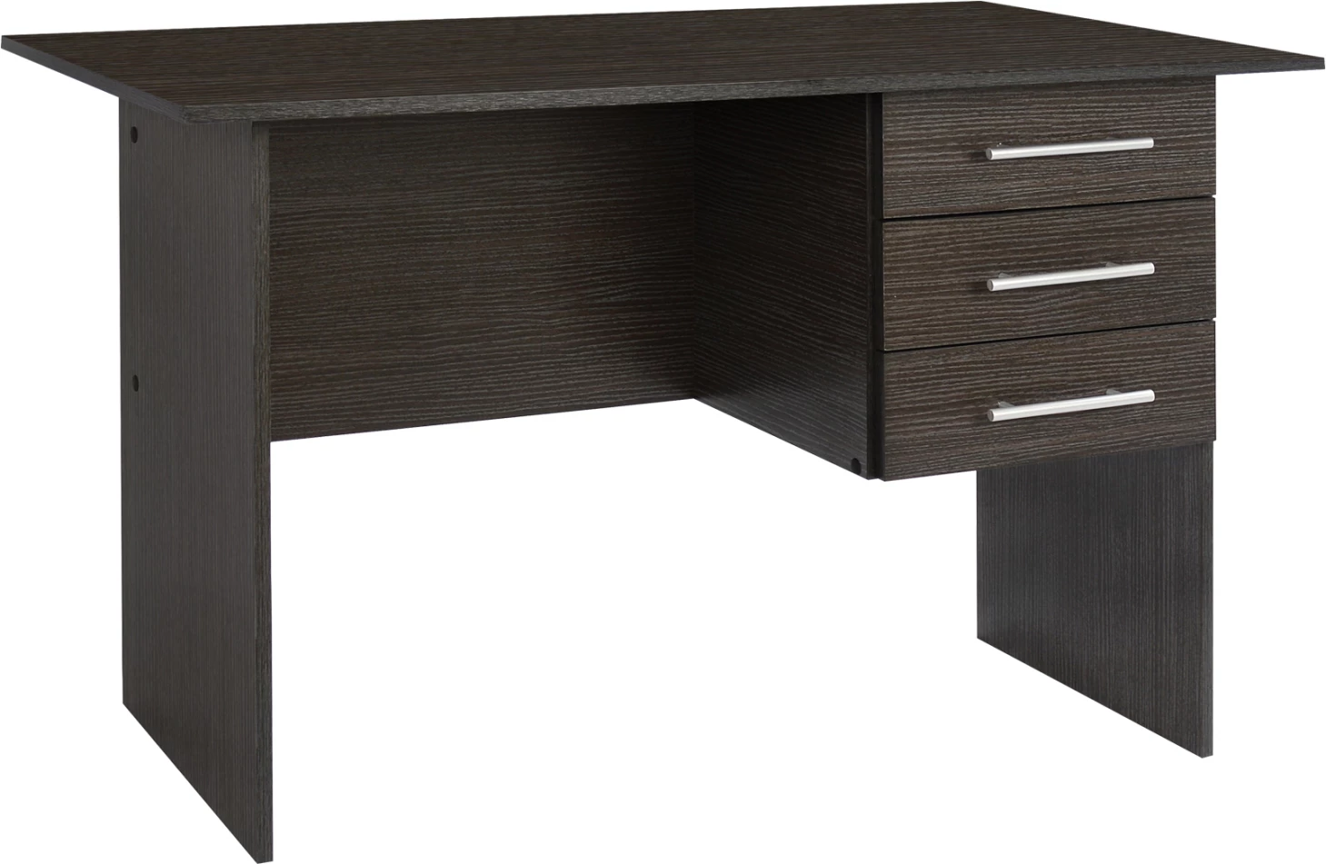 Pisarniško pohištvo iz melamina FH2029.01 s 3 predali Zebrano 120x60x76 cm