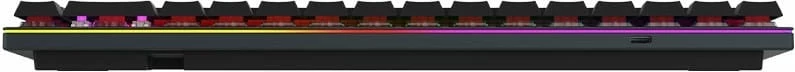 Mehanska tipkovnica 65%, 68 tipk, RGB, brezžična in z kabelom Aqirys Agena, črna