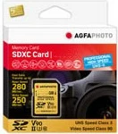 Kartica za pomnilnik 128 GB MicroSDXC, Class 10, UHS-II, 280 MB/s, zlata - AgfaPhoto