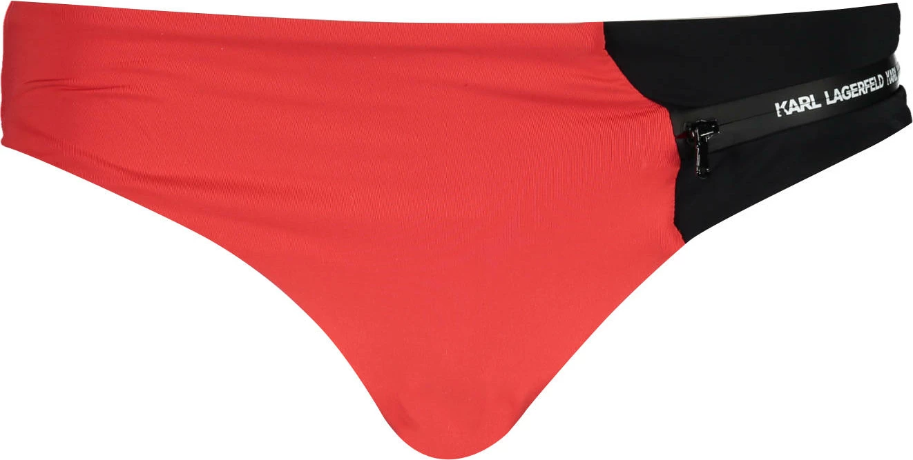 Bikini spodnji del KARL LAGERFELD ženske, rdeč