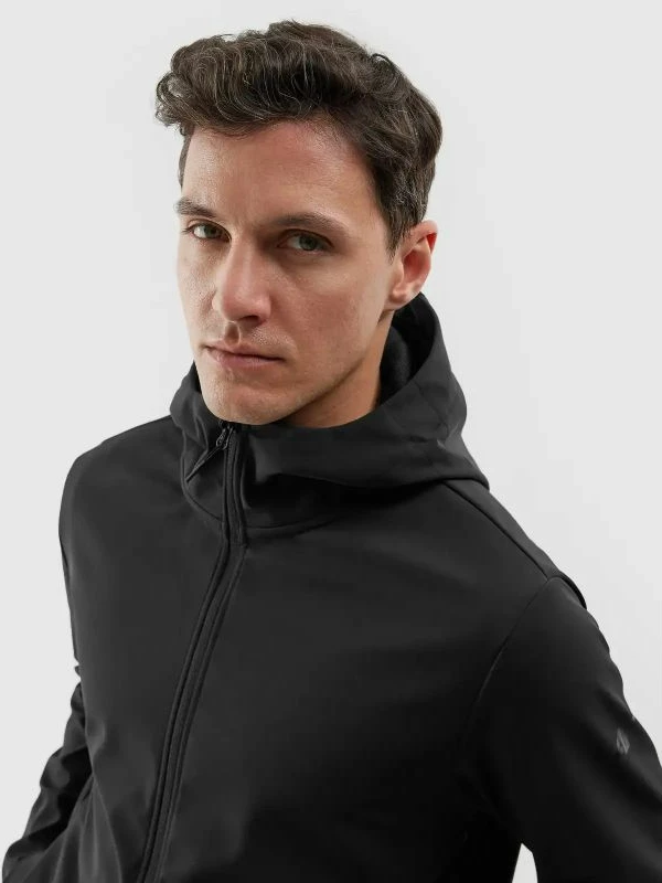 Softshell jakna 4F, črna