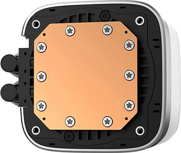 Vodno hlajenje all-in-one za procesor DeepCool LP240, 2x12 cm, LED, belo