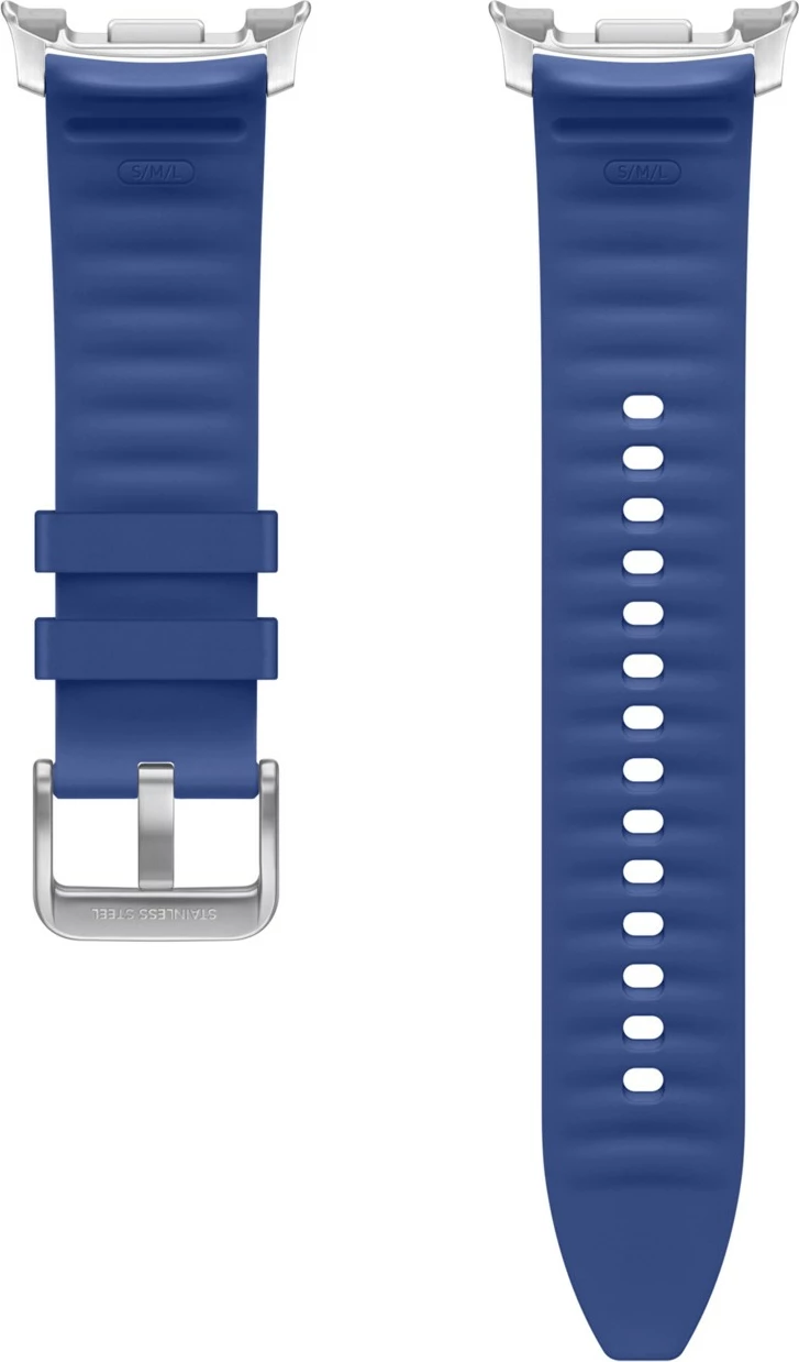 Nadomestni pašček iz umetnega usnja za Samsung Hybrid Watch8 Classic, S/M & M/L, moder