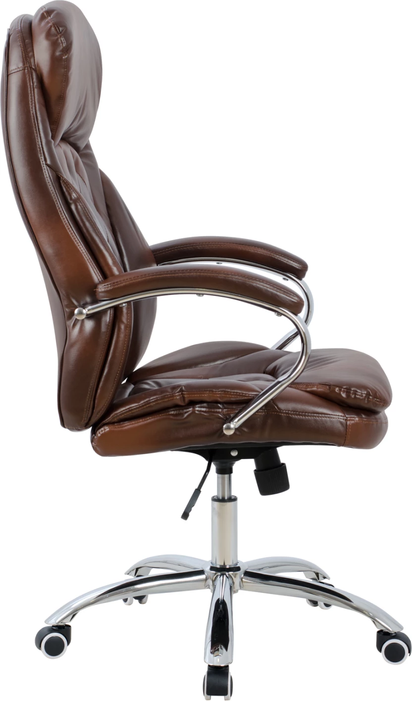 Direktorski pisarniški stol FH1099.09 rjave barve 65x73x125cm