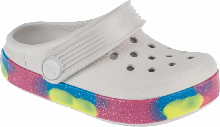 Papuče z bleščicami Crocs za otroke