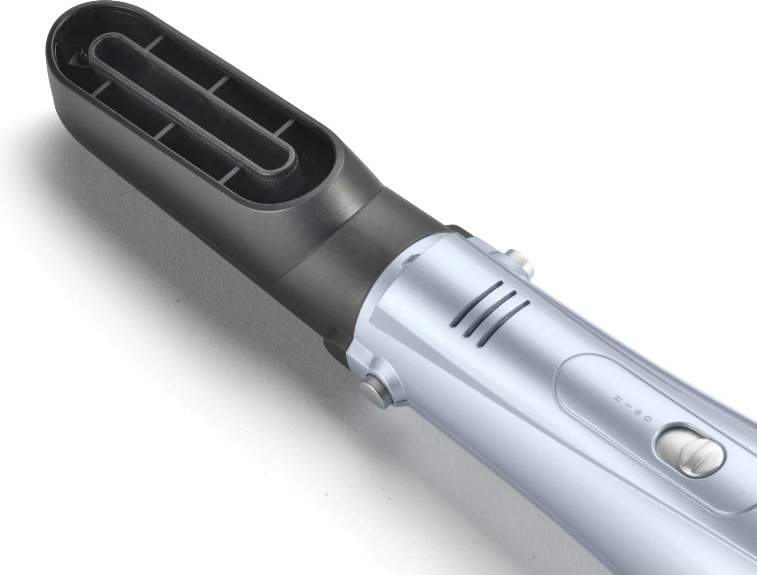 Vroča krtača za lase Hydro-Fusion Smooth & Shape BaByliss, siva, srebrna