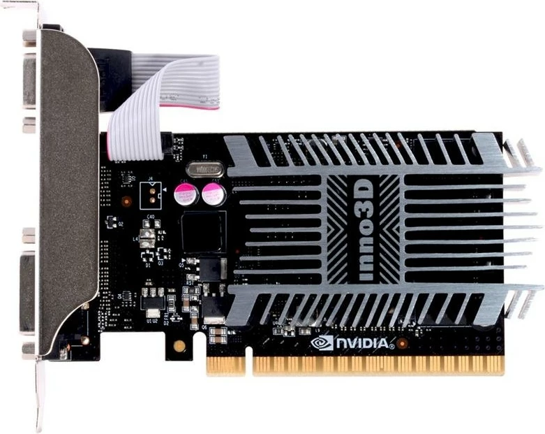 Grafična kartica Inno3D GeForce GT 710 LP, 2 GB GDDR3, PCI Express 2.0, črna