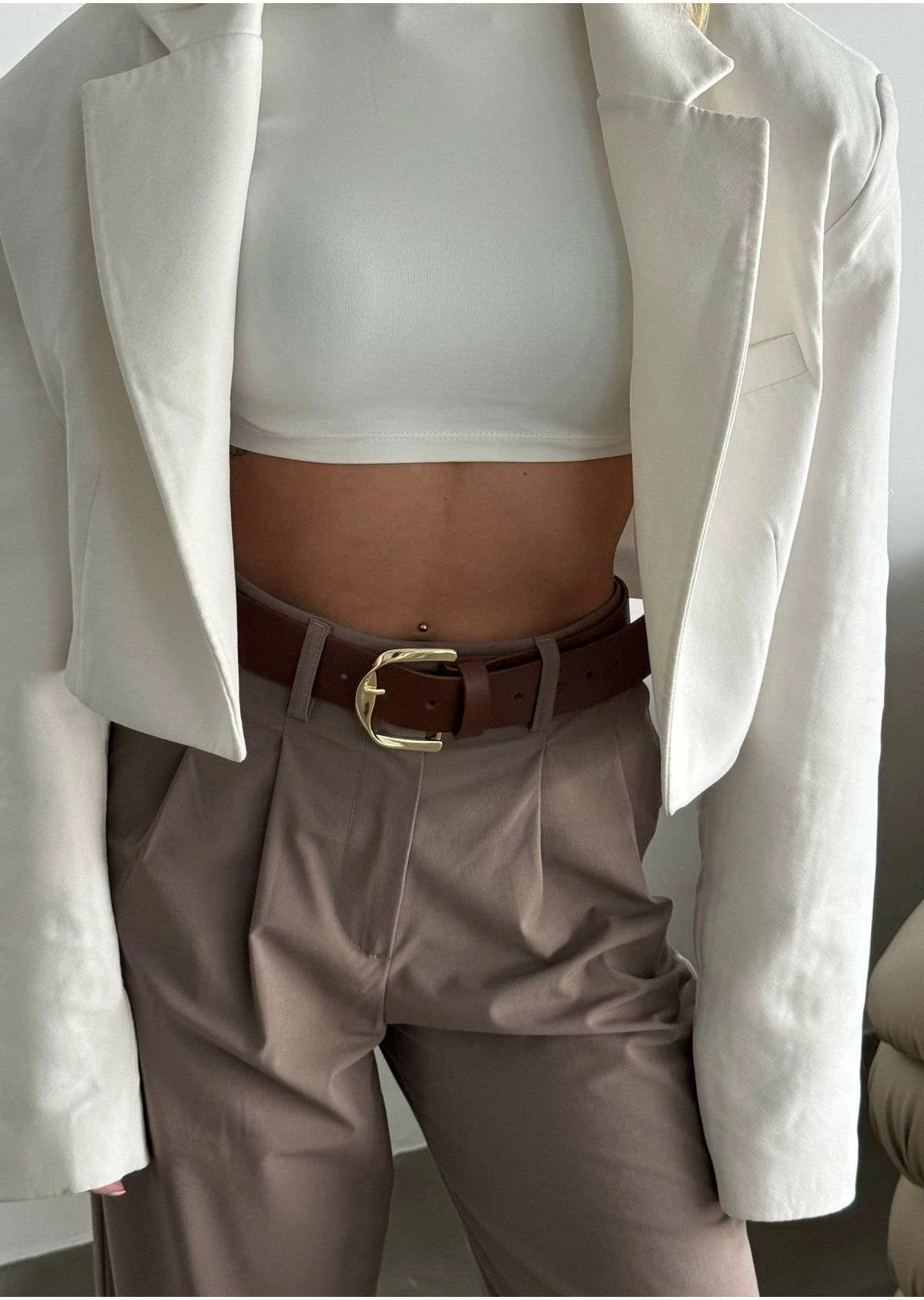 Pas Jumeon BELT-K01X, rjave barve