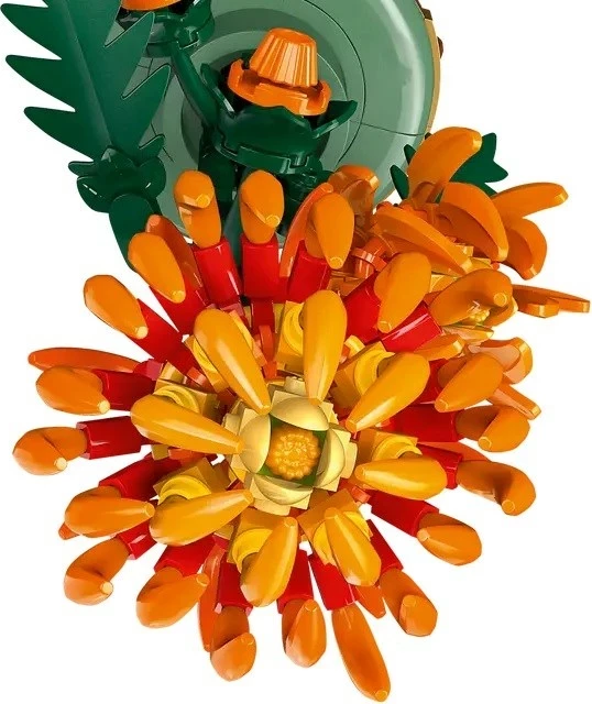 Model cvetlice Chrysanthemum, LEGO ICONS 10368