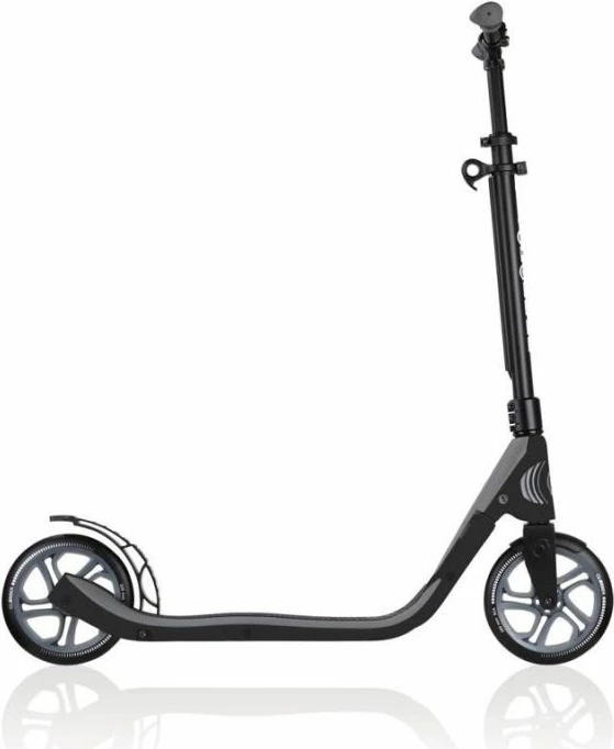 Udoben mestni skiro za moške, ženske in otroke, črn Globber