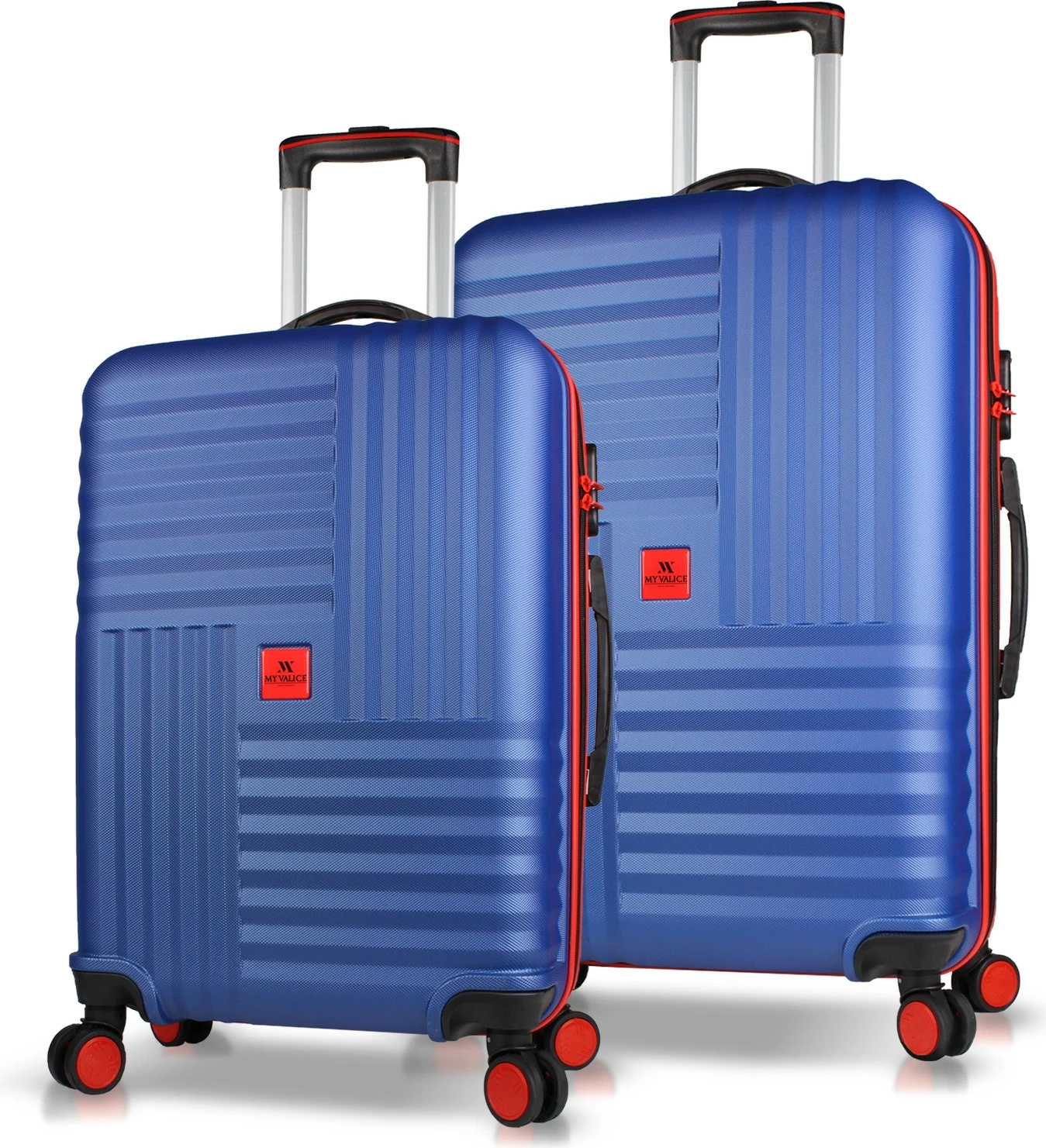 Set kovčkov (2 kosa), Zoozie Bags 8425, temno moder