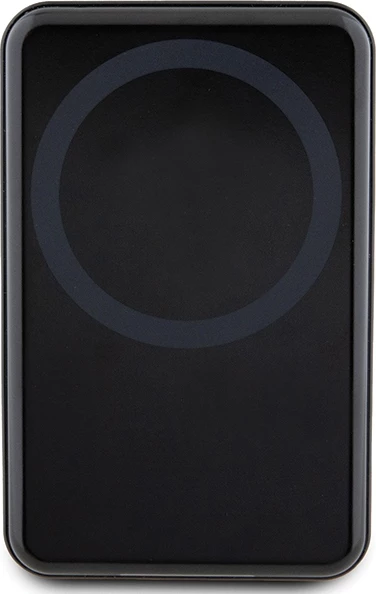 Powerbank MagSafe 10.000 mAh s integriranim stojalom, črn — Ferrari Metal Logo