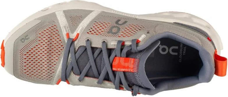 Tekmovalne tekaške superge On Running, Cloudsurfer Trail M, bež/oranžne