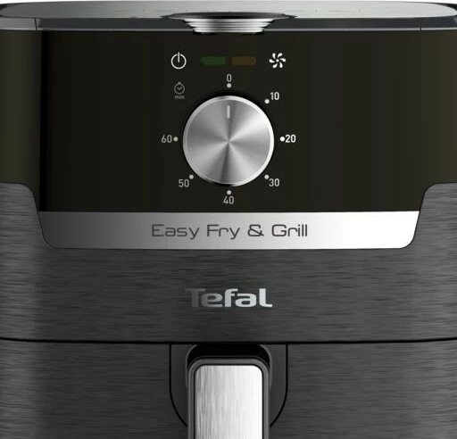 Friteza z zrakom in žar Tefal Easy Fry & Grill, 4,1 L, črna