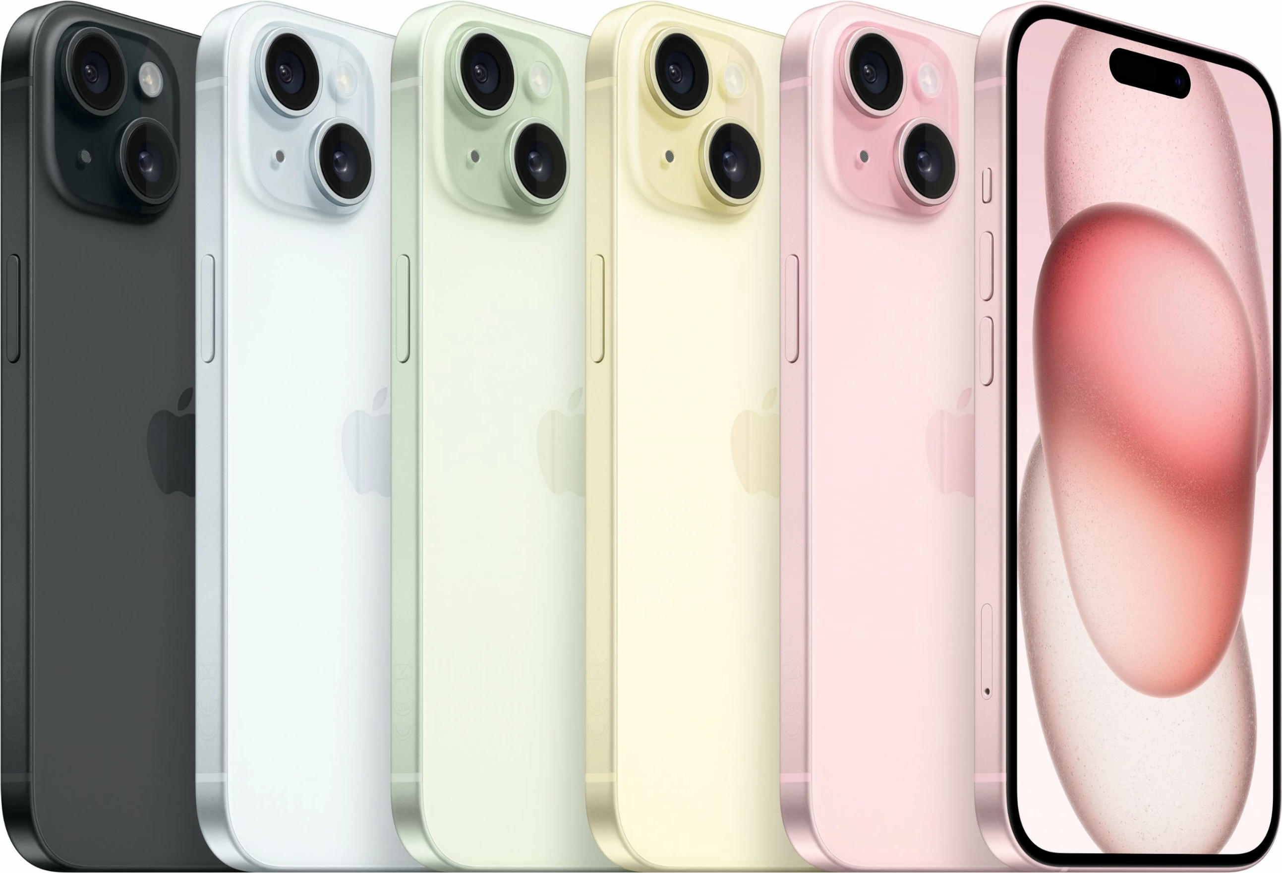 Pametni telefon Apple iPhone 15, 6.1", 256 GB, črn