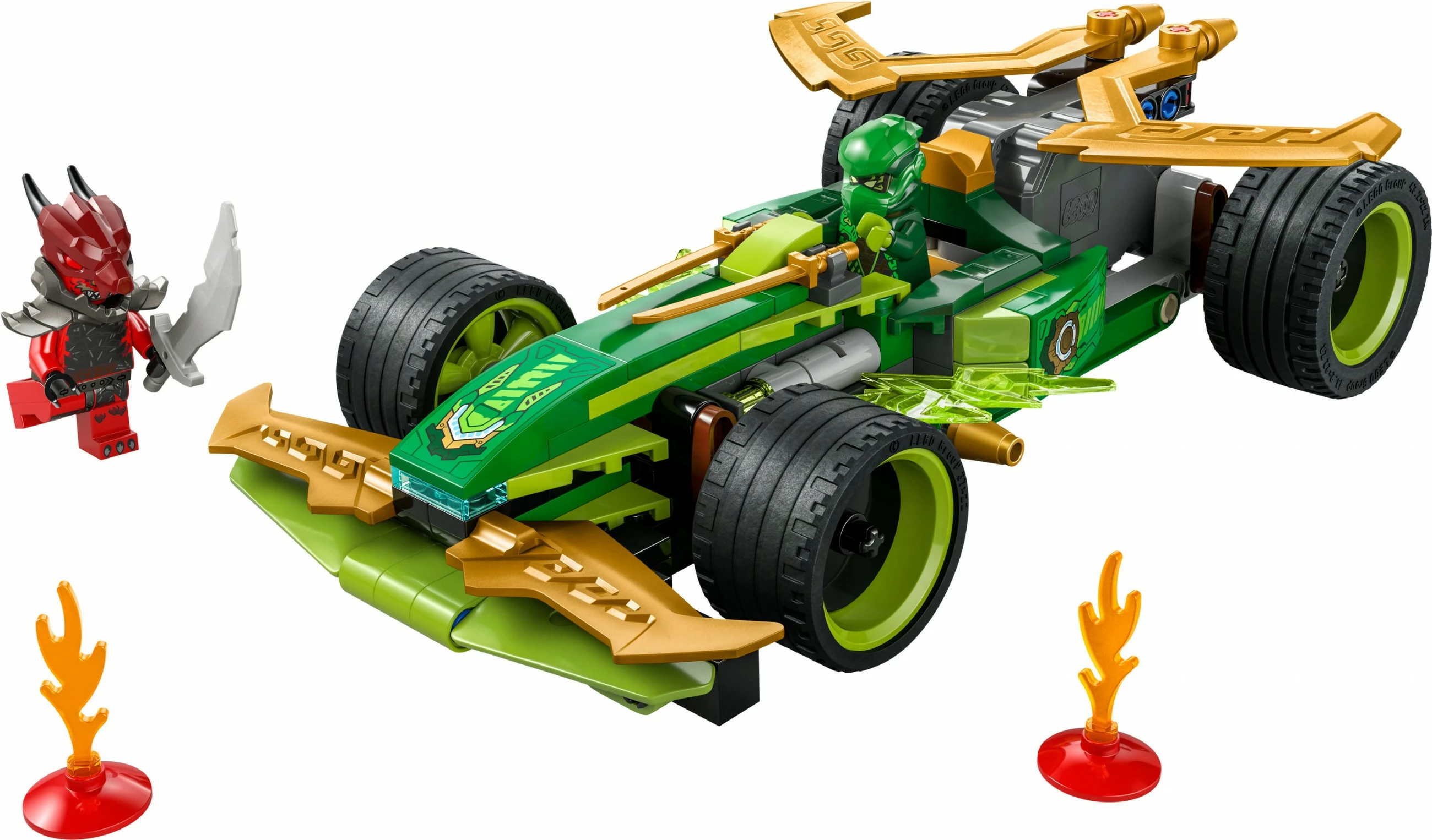 Gradbeni set LEGO Ninjago Lloyd’s Actionflitzer 71828, 181 kosov, večbarven