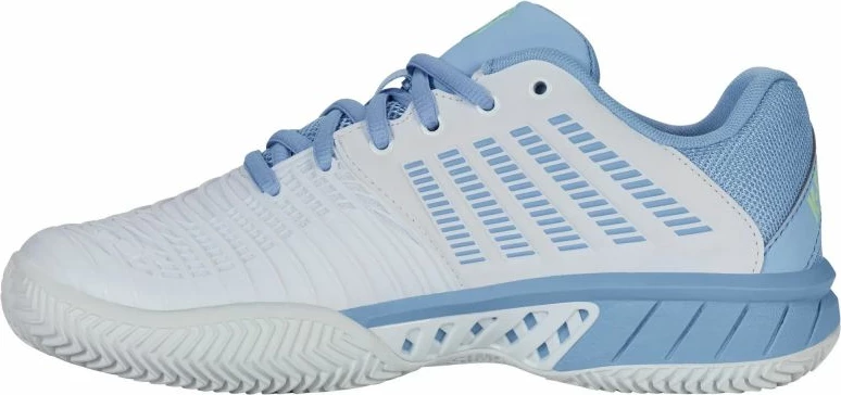 Teniske superge K-Swiss, bele in modre, ženske
