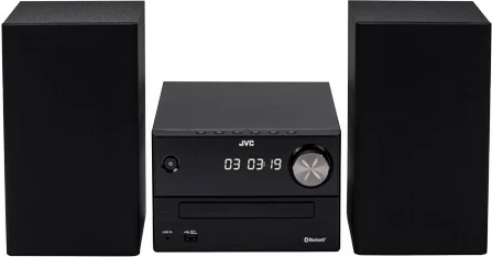Mikro avdio sistem JVC UX-C25DAB, Bluetooth, DAB+, CD, 14 W, črn