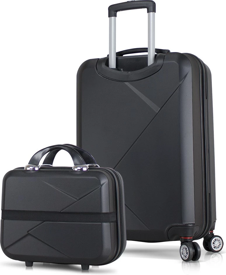 Set kovčkov (2 kosa), črn, Zoozie Bags 1406