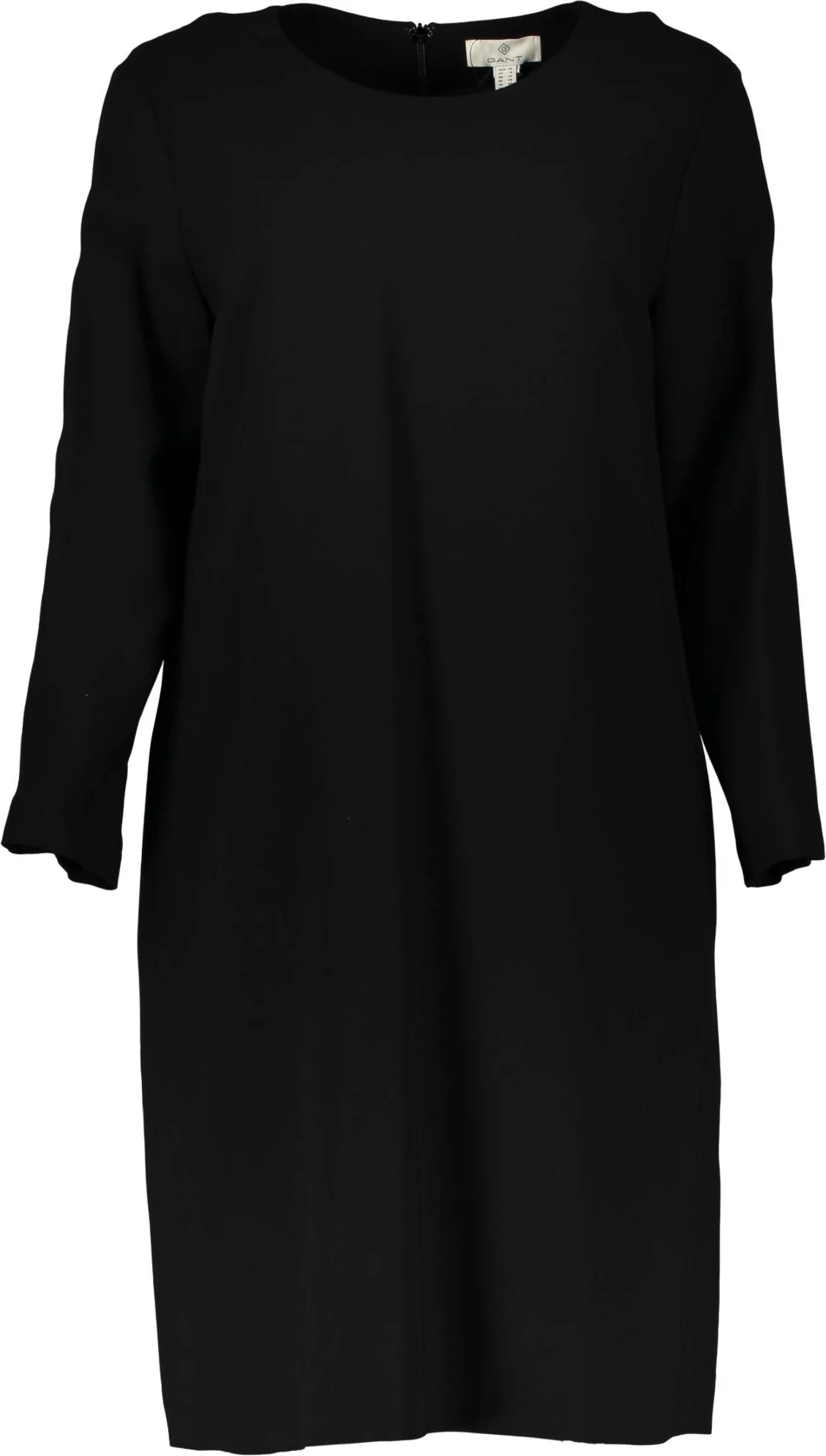 Kratka ženska obleka GANT, črna