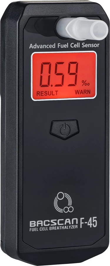 Tester za alkohol BACscan F-45, 0 - 4%, črn