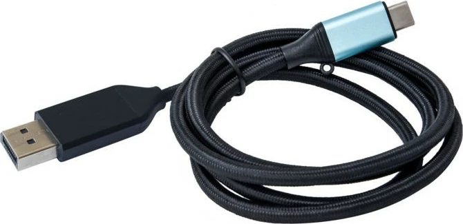 Kabel adapter USB-C na DisplayPort 1,5 m, 4K, črn - I-Tec