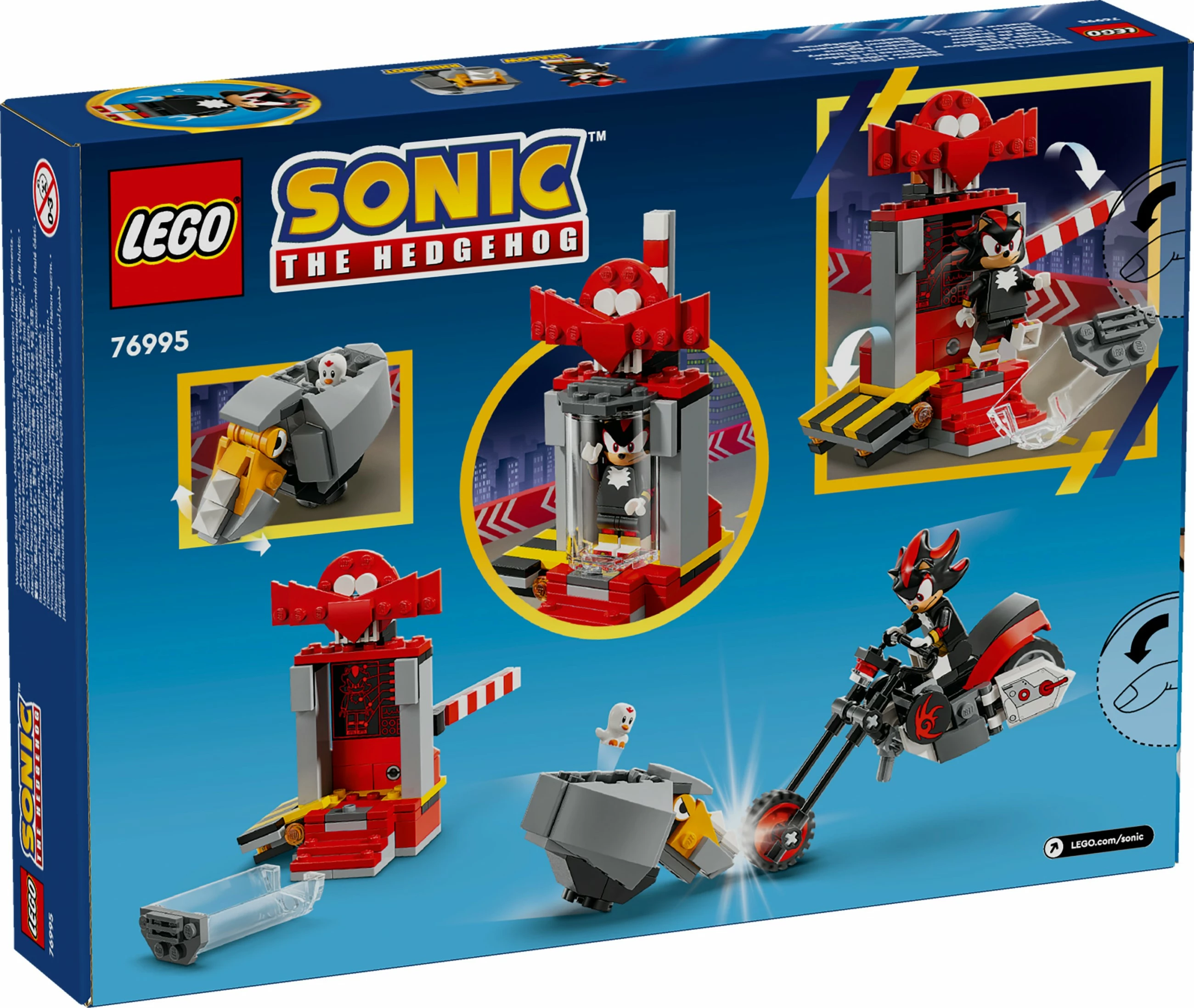 Gradbeni set Shadow’s Escape, LEGO Sonic the Hedgehog 76995, večbarven