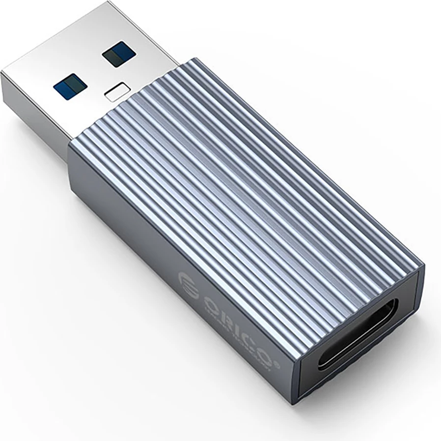 Adapter USB-C na USB-A 3.1, 10Gbps, siv, Orico AH-AC10