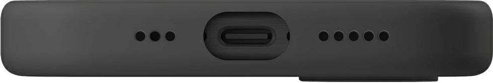 Ovitek UNIQ Lino Magclick za iPhone 16e, brezžično polnjenje, siv