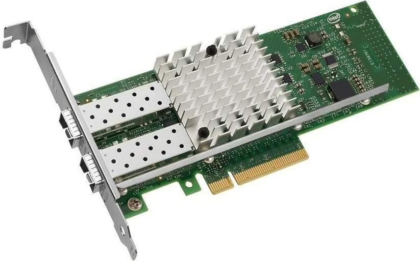 Ethernet adapter Intel X520, 10 Gbit/s, PCI Express, optika