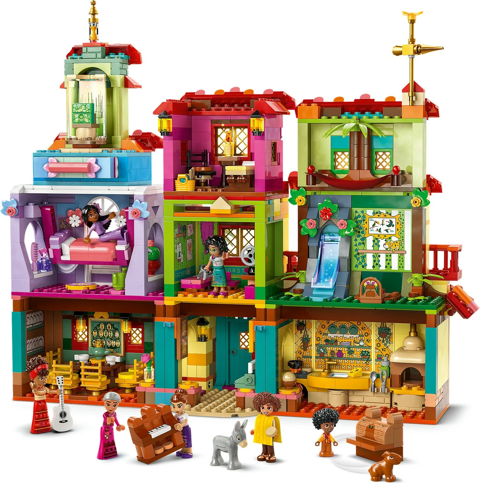 Svetla čarobna hiša Encanto, LEGO Disney 43245