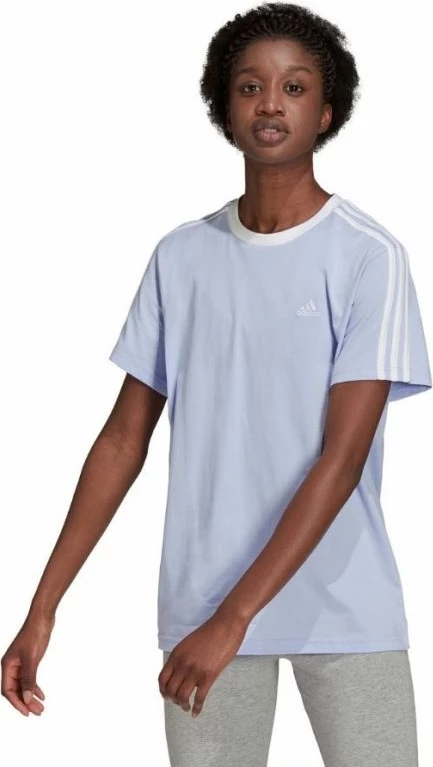 Majica za ženske adidas Essentials 3S, vijolična