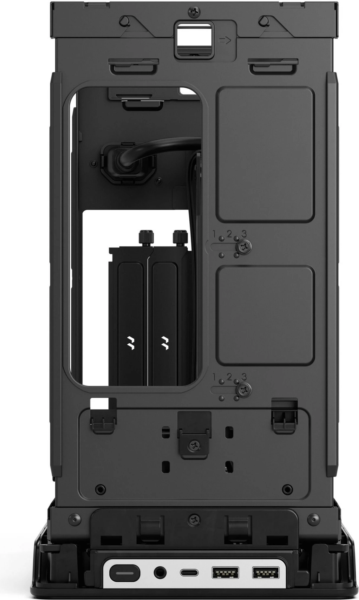 Mini tower ohišje Fractal Design Era 2, srebrno