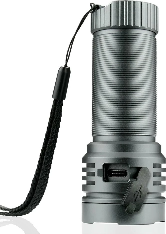 Močna ročna svetilka everActive FL-3300R, LED, 3300 lumenov, IPX4, črna