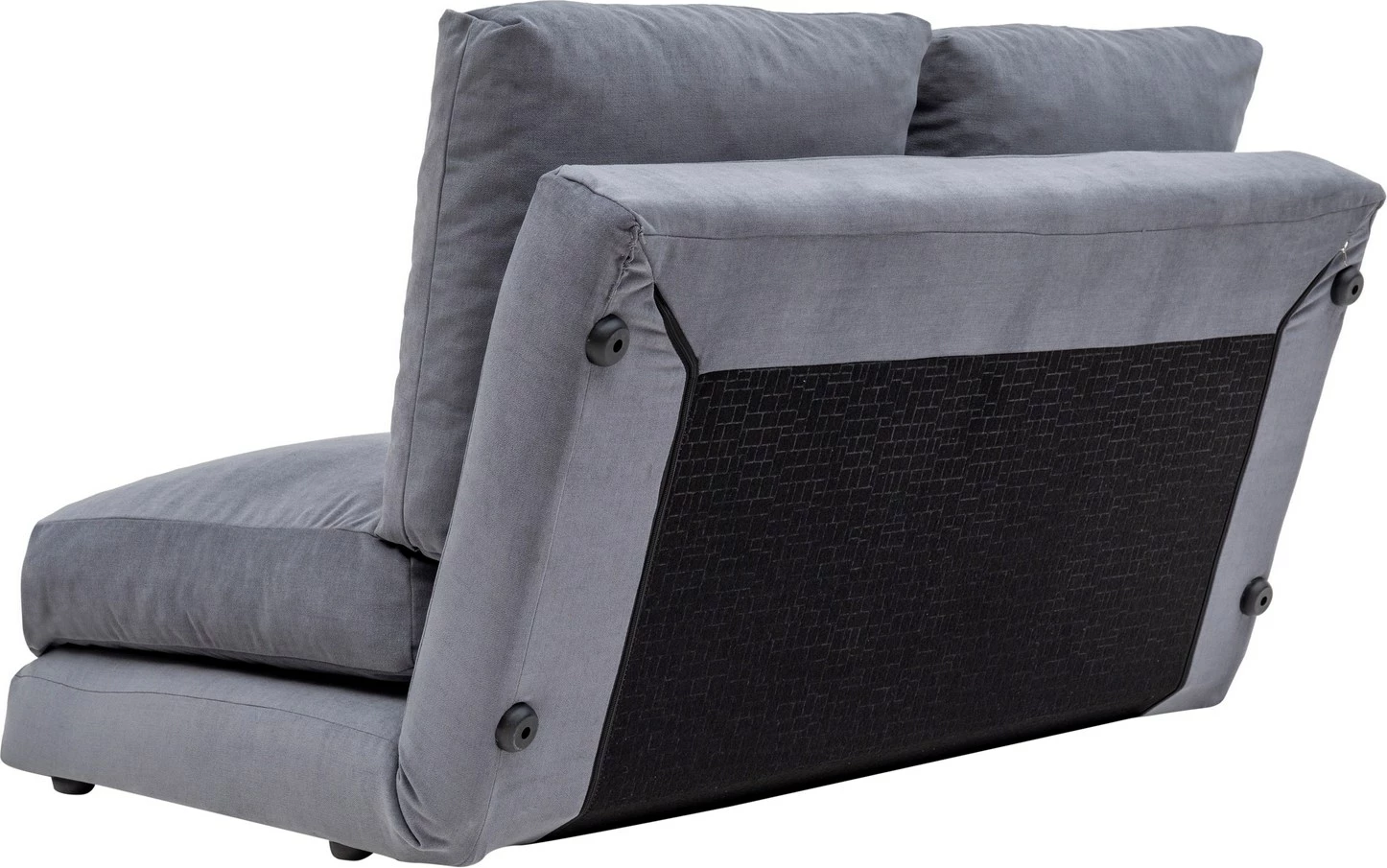 Dvosedna raztegljiva sedežna garnitura, Atelier del Sofa Taida, siva