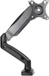 Namizni nosilec za monitor, 27" ART L-15GD, kovina, črn