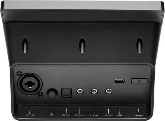 Avdio kontroler Stream 200 XLR, programabilni gumbi, USB Type-C, črn - Hercules