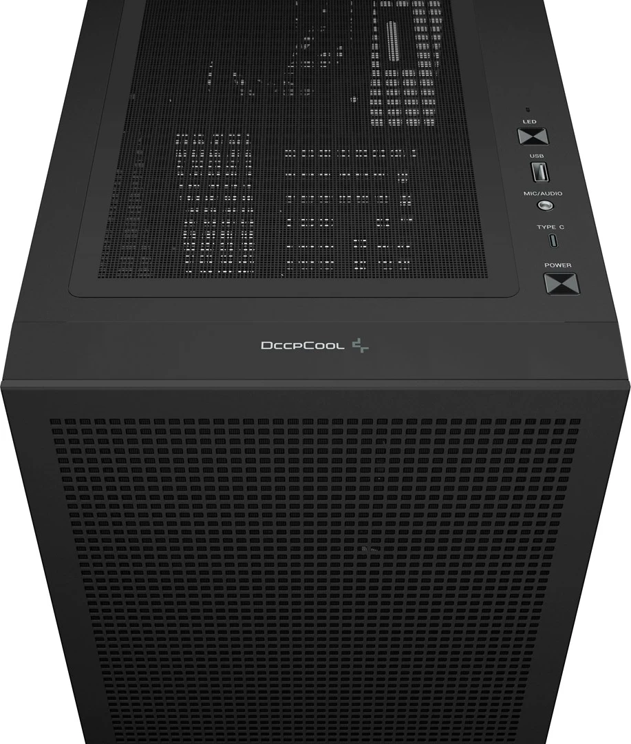 MIDI ohišje DEEPCOOL CH560 DIGITAL, črno