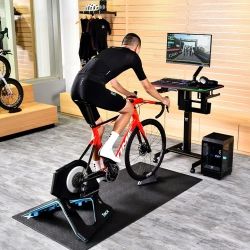 Električna miza Thermaltake Cycledesk 100 GGD, LED, 80x50 cm, črna