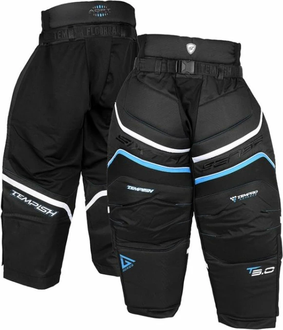 Hlače za vratarja Tempish, moške, črne