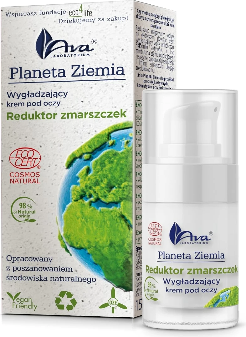 Krema za oči za ženske Ava Laboratorium Earth Planet 15 ml