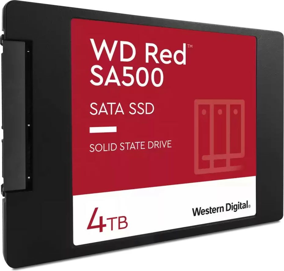 SSD za NAS Western Digital Red WDS400T2R0A, 4 TB, 2,5", 560 MB/s
