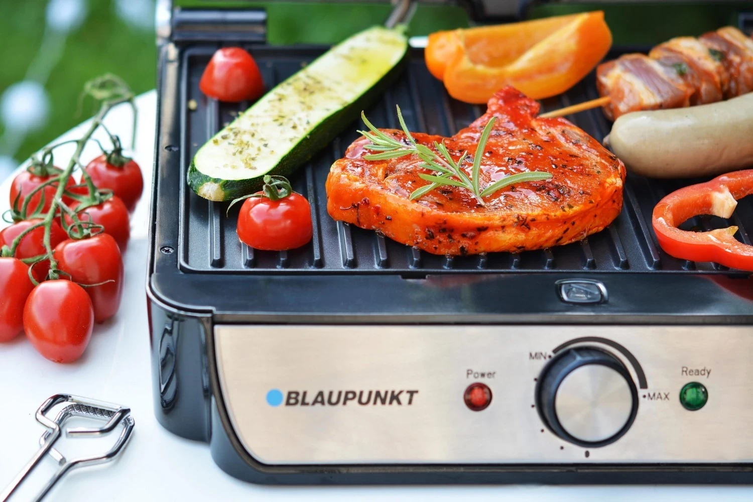 Kontaktni žar, Blaupunkt GRS701, 2000 W, srebrn